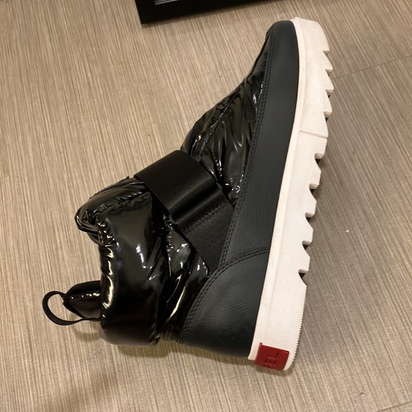 Sorel Joan of Arctic Next Lite Strap puffy waterproof boots black color Size 10 - Picture 3 of 12